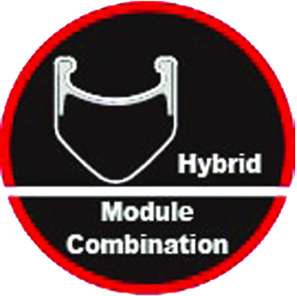 Hybrid Module Combination Kozzak Bikes Technologies Symbole
