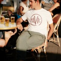 MAVIC KOSZULKA Z KRÓTKIM RĘKAWEM HERITAGE LOGO OFF-WHITE (T000229)