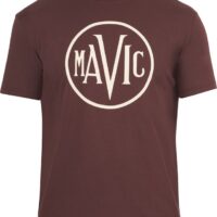 MAVIC KOSZULKA Z KRÓTKIM RĘKAWEM HERITAGE LOGO AUBERGINE (T000231)