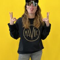 MAVIC BLUZA HERITAGE LOGO BLACK BRONZE (T000235)