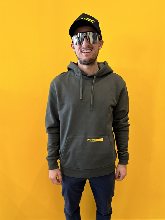 MAVIC BLUZA Z KAPTUREM CORPORATE ARMY GREEN (T000226)