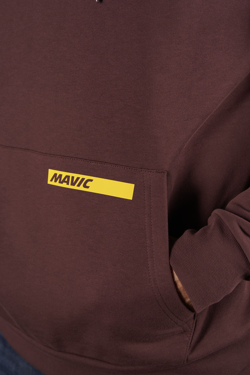 MAVIC BLUZA Z KAPTUREM CORPORATE AUBERGINE (T000227)