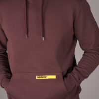 MAVIC BLUZA Z KAPTUREM CORPORATE AUBERGINE (T000227)