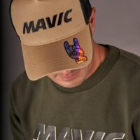 MAVIC BLUZA Z KAPTUREM CORPORATE LOGO ARMY GREEN (T000222)