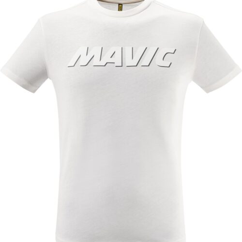 MAVIC KOSZULKA Z KRÓTKIM RĘKAWEM CORPORATE LOGO OFF-WHITE (T000213)