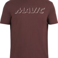 MAVIC KOSZULKA Z KRÓTKIM RĘKAWEM CORPORATE LOGO AUBERGINE CORDE (T000217)