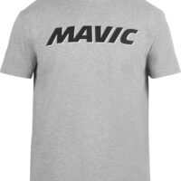 MAVIC KOSZULKA Z KRÓTKIM RĘKAWEM CORPORATE LOGO LIGHT GREY BLACK (T000219)