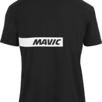 MAVIC KOSZULKA Z KRÓTKIM RĘKAWEM CORPORATE STRIPE BLACK CORDE (T000215)