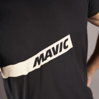 MAVIC KOSZULKA Z KRÓTKIM RĘKAWEM CORPORATE STRIPE BLACK CORDE (T000215)