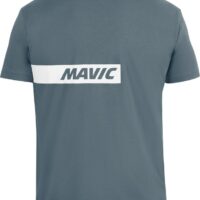 MAVIC KOSZULKA Z KRÓTKIM RĘKAWEM CORPORATE STRIPE ORION BLUE OFF-WHITE (T000216)