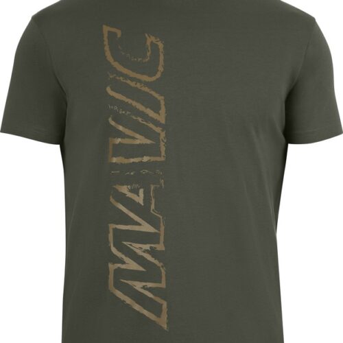 MAVIC KOSZULKA Z KRÓTKIM RĘKAWEM CORPORATE VERTICAL ARMY GREEN (T000210)