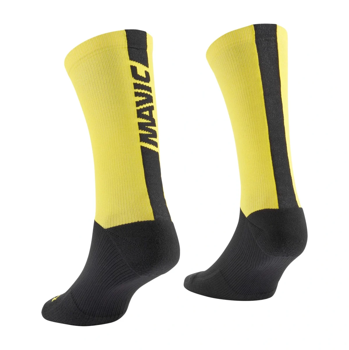 MAVIC SKARPETKI MAVIC LOGO YELLOW BLACK (G000265)