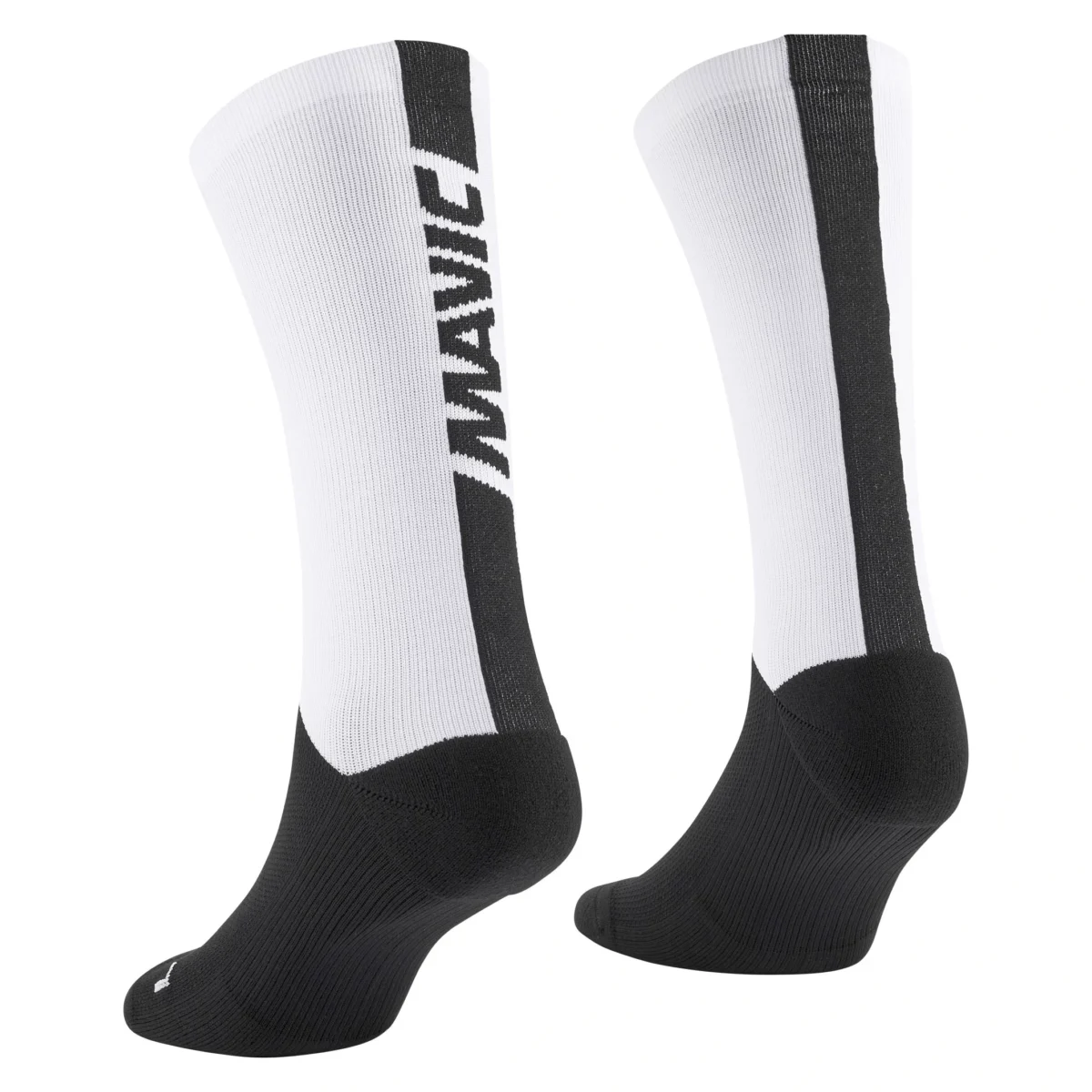 MAVIC SKARPETKI MAVIC LOGO WHITE BLACK (G000266)