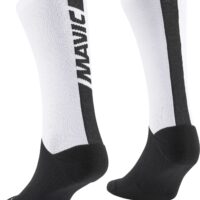 MAVIC SKARPETKI MAVIC LOGO WHITE BLACK (G000266)