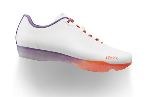 FIZIK BUTY TEMPO BEAT WHITE - ORANGE (TPRSEMR1K2031)