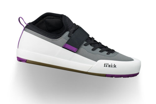 FIZIK BUTY GRAVITA TENSOR FLAT WHITE - PURPLE (GRX6TTF1C2035)