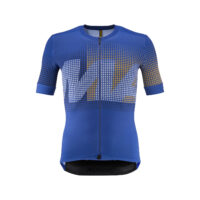 MAVIC KOSZULKA MĘSKA Z KRÓTKIM RĘKAWEM AKSIUM GRAPHIC MAVIC/ROYAL BLUE (T000556)