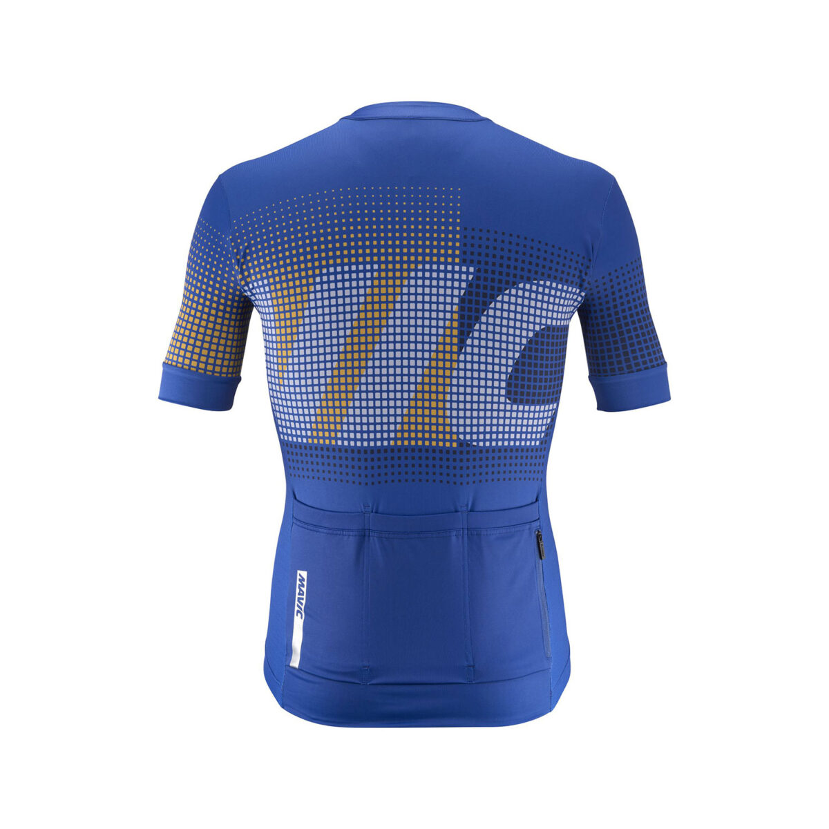 MAVIC KOSZULKA MĘSKA Z KRÓTKIM RĘKAWEM AKSIUM GRAPHIC MAVIC/ROYAL BLUE (T000556)