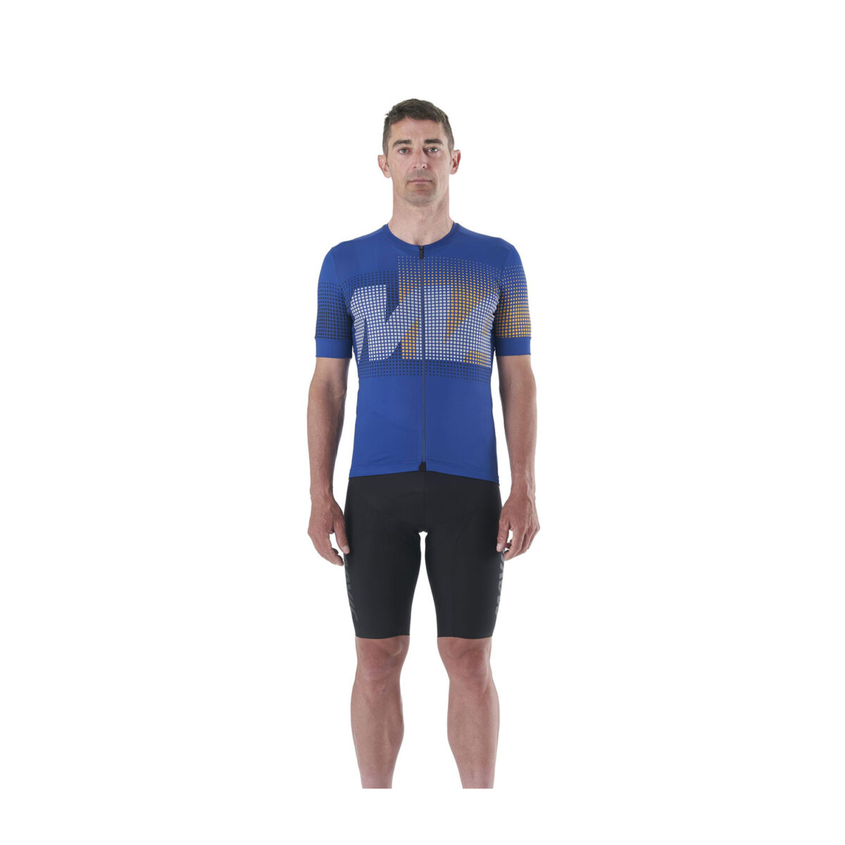 MAVIC KOSZULKA MĘSKA Z KRÓTKIM RĘKAWEM AKSIUM GRAPHIC MAVIC/ROYAL BLUE (T000556)