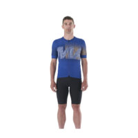 MAVIC KOSZULKA MĘSKA Z KRÓTKIM RĘKAWEM AKSIUM GRAPHIC MAVIC/ROYAL BLUE (T000556)