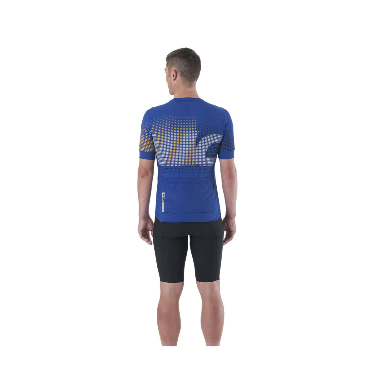 MAVIC KOSZULKA MĘSKA Z KRÓTKIM RĘKAWEM AKSIUM GRAPHIC MAVIC/ROYAL BLUE (T000556)