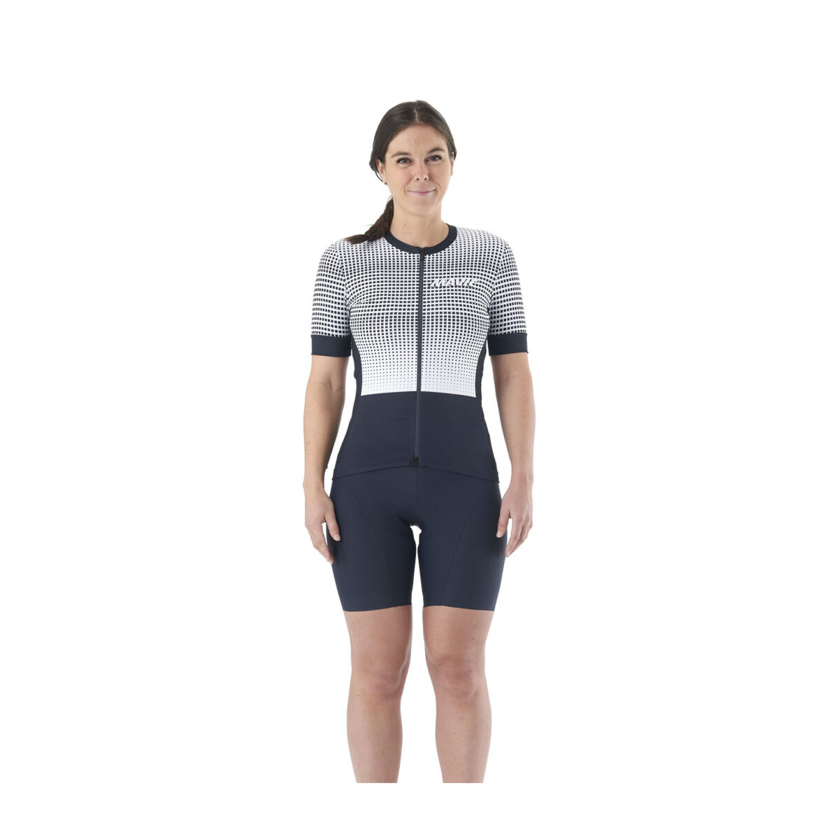 MAVIC KOSZULKA DAMSKA AKSIUM GRAPHIC STRIPES/DEEP BLUE (T000595)