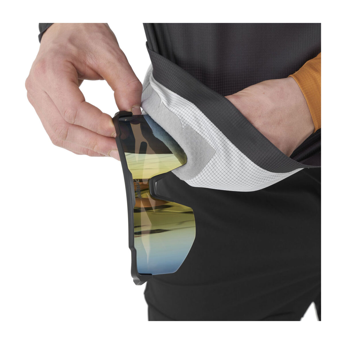 MAVIC KOSZULKA MĘSKA Z DŁUGIM RĘKAWEM DEEMAX ENDURO PRO IRON GATE/MINERAL YELLOW (T000481)