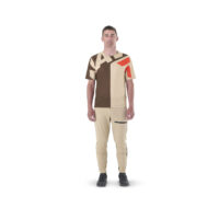 MAVIC KOSZULKA MĘSKA Z KRÓTKIM RĘKAWEM DEEMAX ENDURO LETTERS/DESERT PALM (T000492)