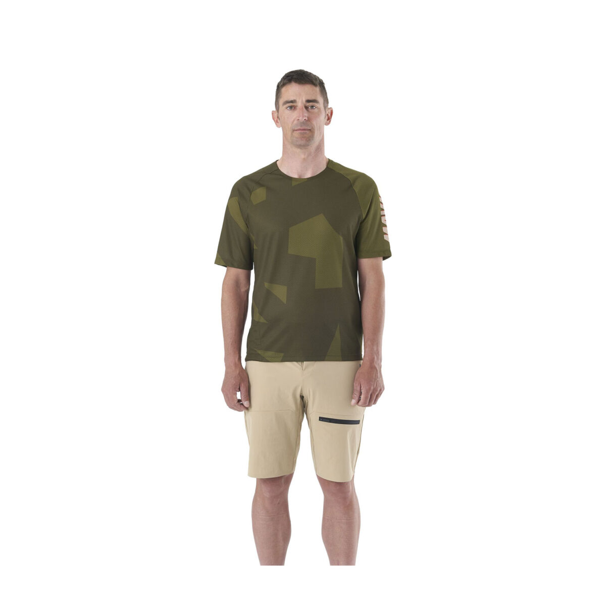 MAVIC KOSZULKA MĘSKA Z KRÓTKIM RĘKAWEM DEEMAX ENDURO CAMO/OLIVE (T000496)