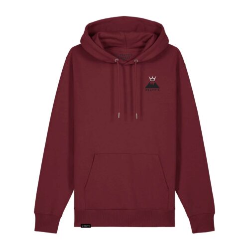 PEATY'S PUBWEAR BLUZA Z KAPTUREM SUMMIT BURGUNDY (PPW-25-HDY-SMT-BRG)