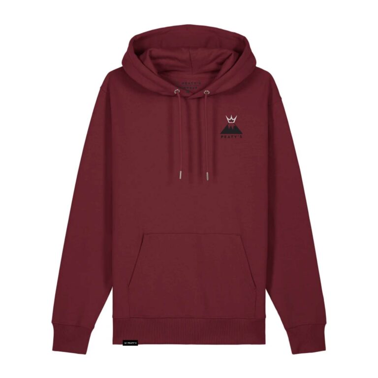 PEATY'S PUBWEAR BLUZA Z KAPTUREM SUMMIT BURGUNDY (PPW-25-HDY-SMT-BRG)