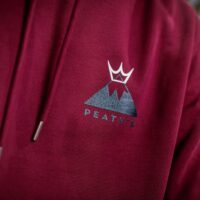 PEATY'S PUBWEAR BLUZA Z KAPTUREM SUMMIT BURGUNDY (PPW-25-HDY-SMT-BRG)