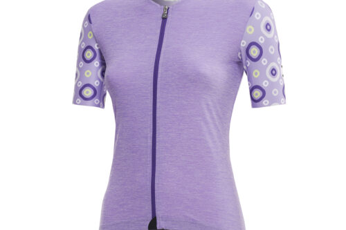 DOTOUT KOSZULKA DAMSKA CHECK MELANGE LILAC (A23W055472)