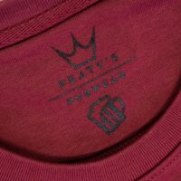 PEATY'S PUBWEAR BLUZA CREW EMBROIDERED - CROWN / BURGUNDY (PPW-CRW-CWN-BRG)