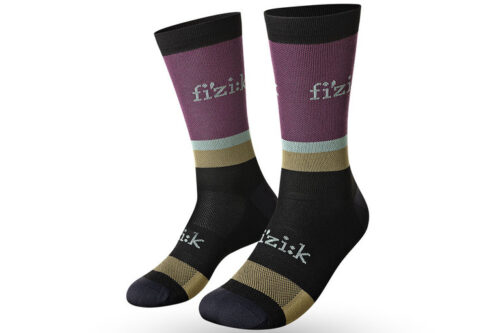 FIZIK SKARPETY TEAM EDITION MUD/GRAPE (FZKSOCKSTE8598)