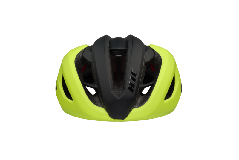 Kask Rowerowy HJC VALECO Żółto-Czarny MT HIVIS. YELLOW BLACK r. M